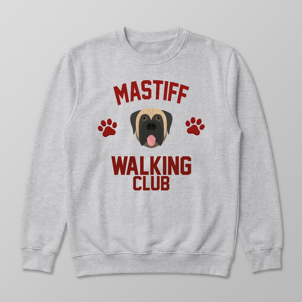 Walking Club: Personalized {breedFullName} Sweatshirt