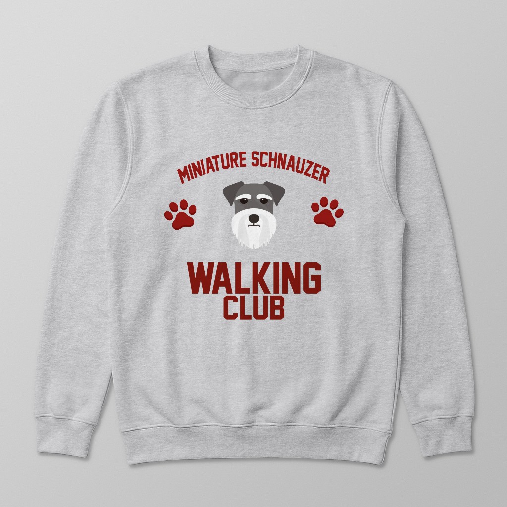 Walking Club: Personalized {breedFullName} Sweatshirt
