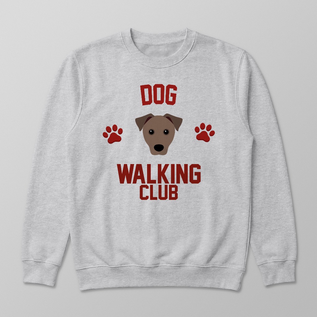 Walking Club: Personalized {breedFullName} Sweatshirt
