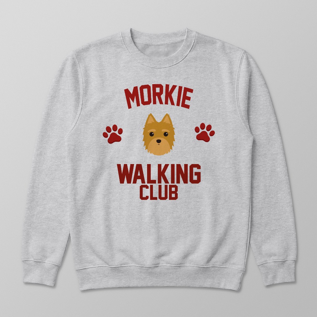Walking Club: Personalized {breedFullName} Sweatshirt