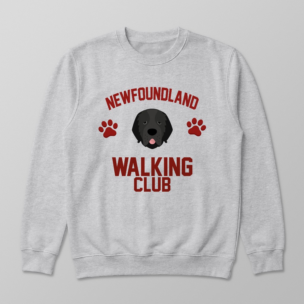 Walking Club: Personalized {breedFullName} Sweatshirt