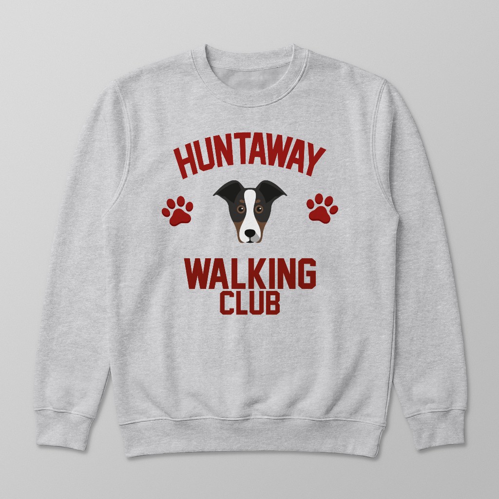 Walking Club: Personalized {breedFullName} Sweatshirt