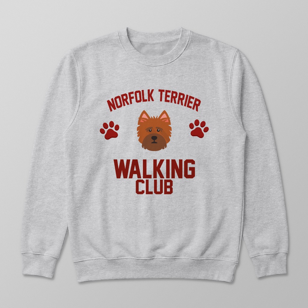 Walking Club: Personalized {breedFullName} Sweatshirt