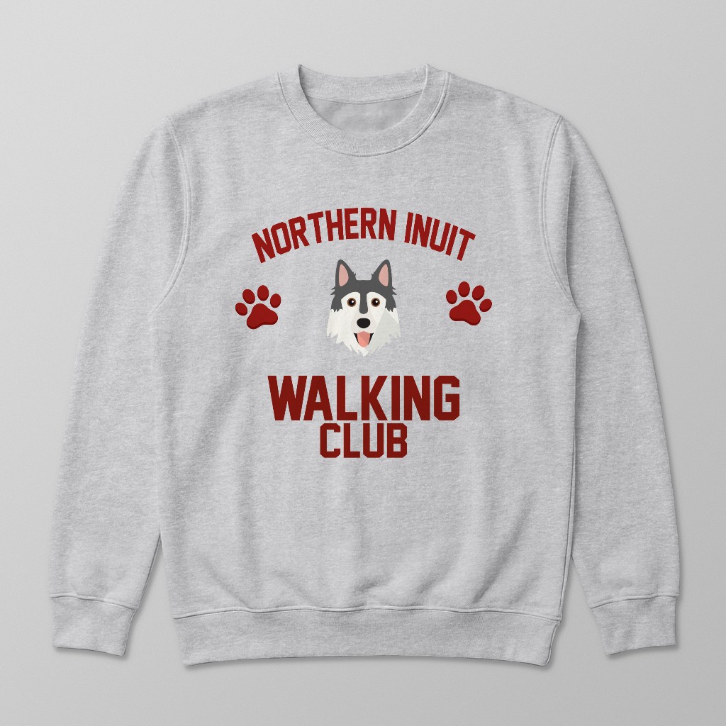 Walking Club: Personalized {breedFullName} Sweatshirt