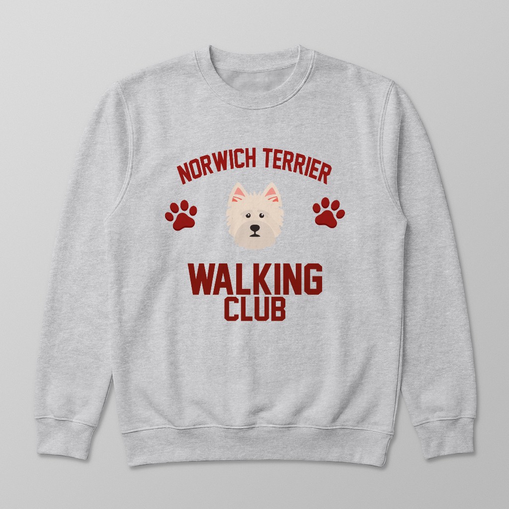 Walking Club: Personalized {breedFullName} Sweatshirt