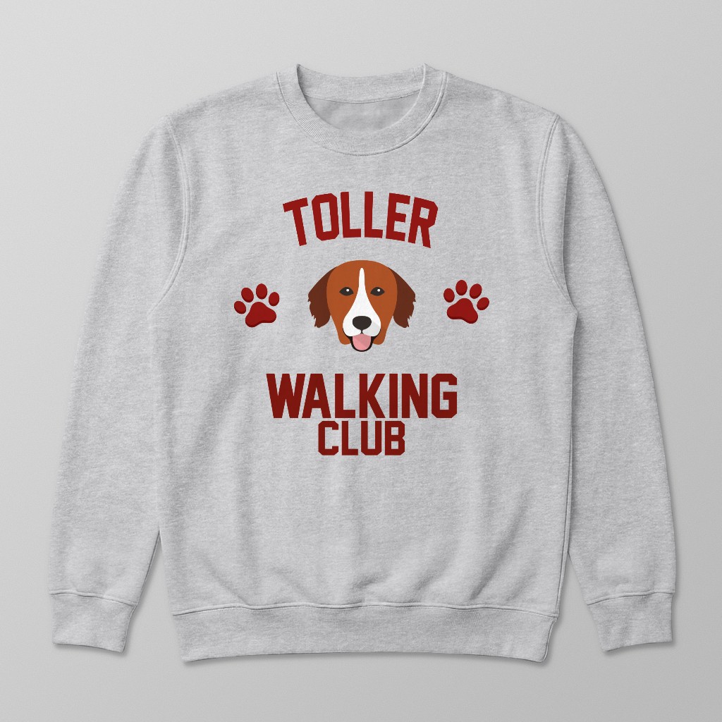 Walking Club: Personalized {breedFullName} Sweatshirt