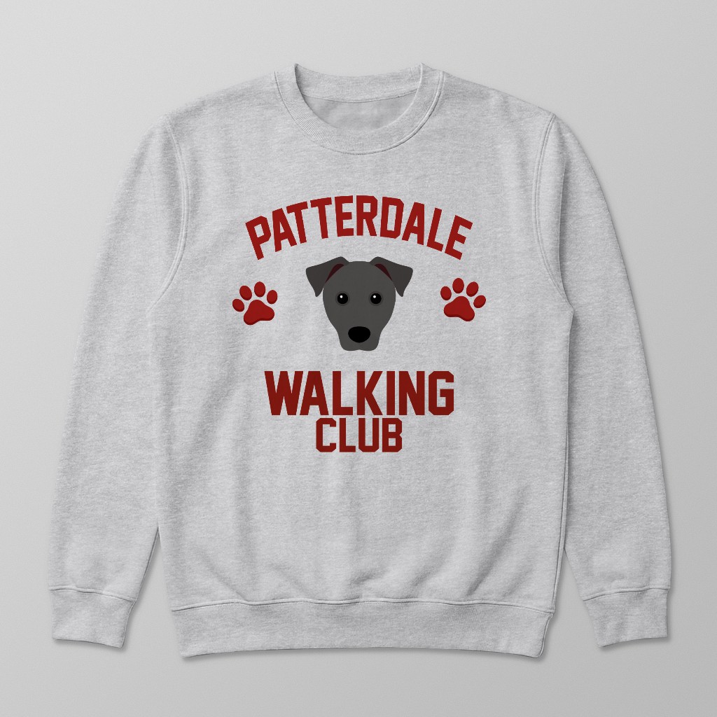Walking Club: Personalized {breedFullName} Sweatshirt