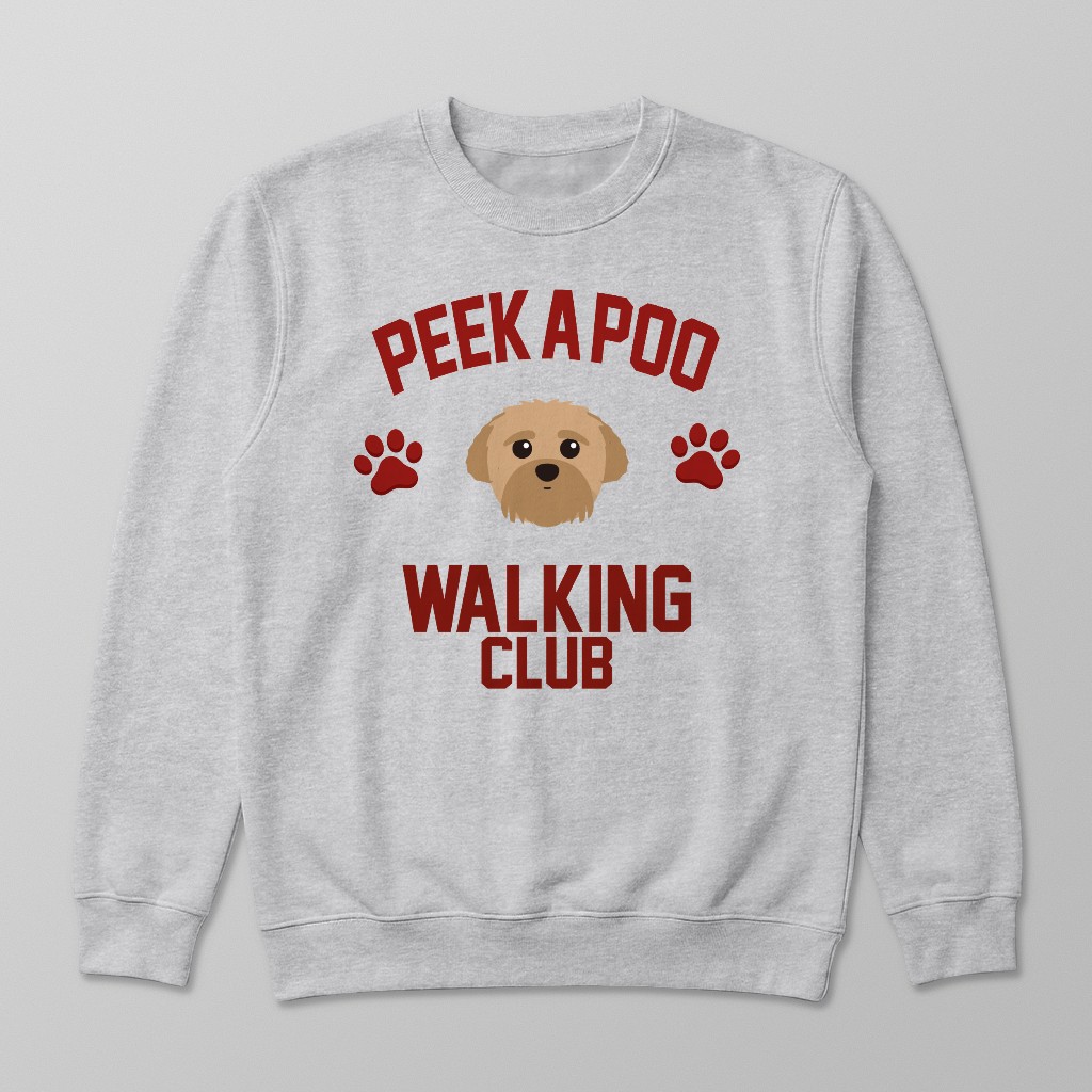 Walking Club: Personalized {breedFullName} Sweatshirt