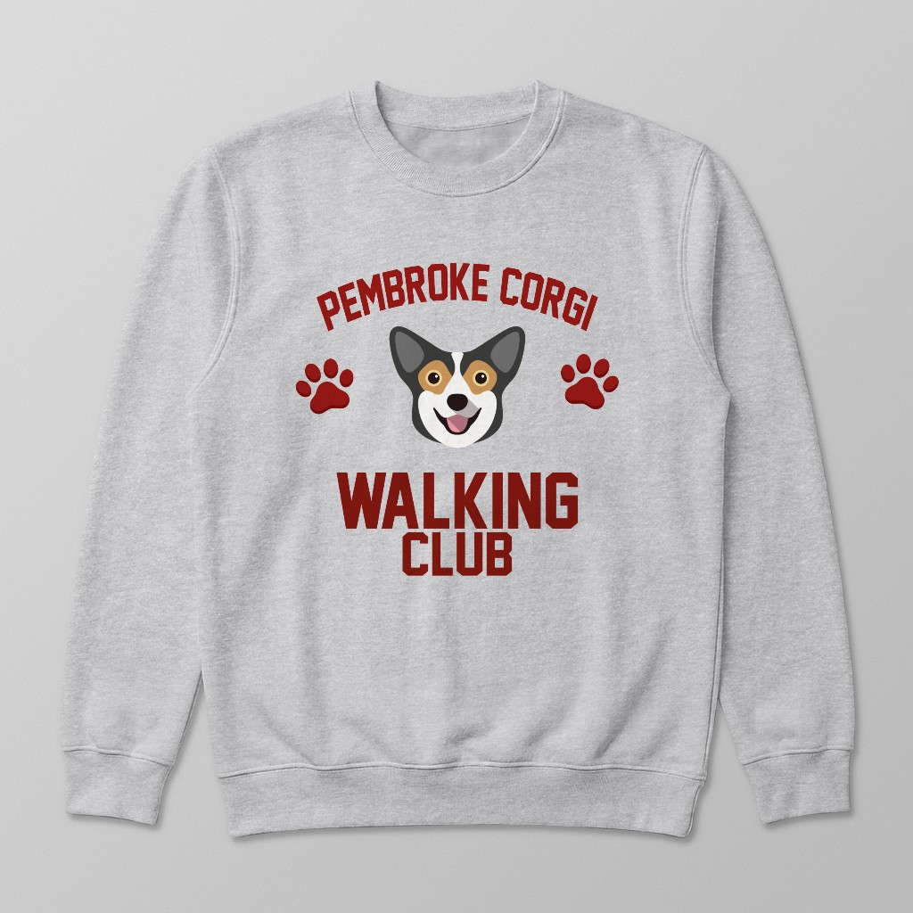 Walking Club: Personalized {breedFullName} Sweatshirt