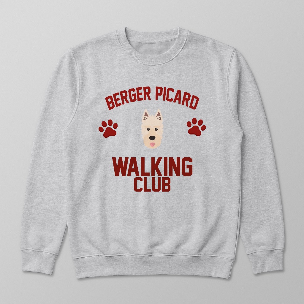 Walking Club: Personalized {breedFullName} Sweatshirt
