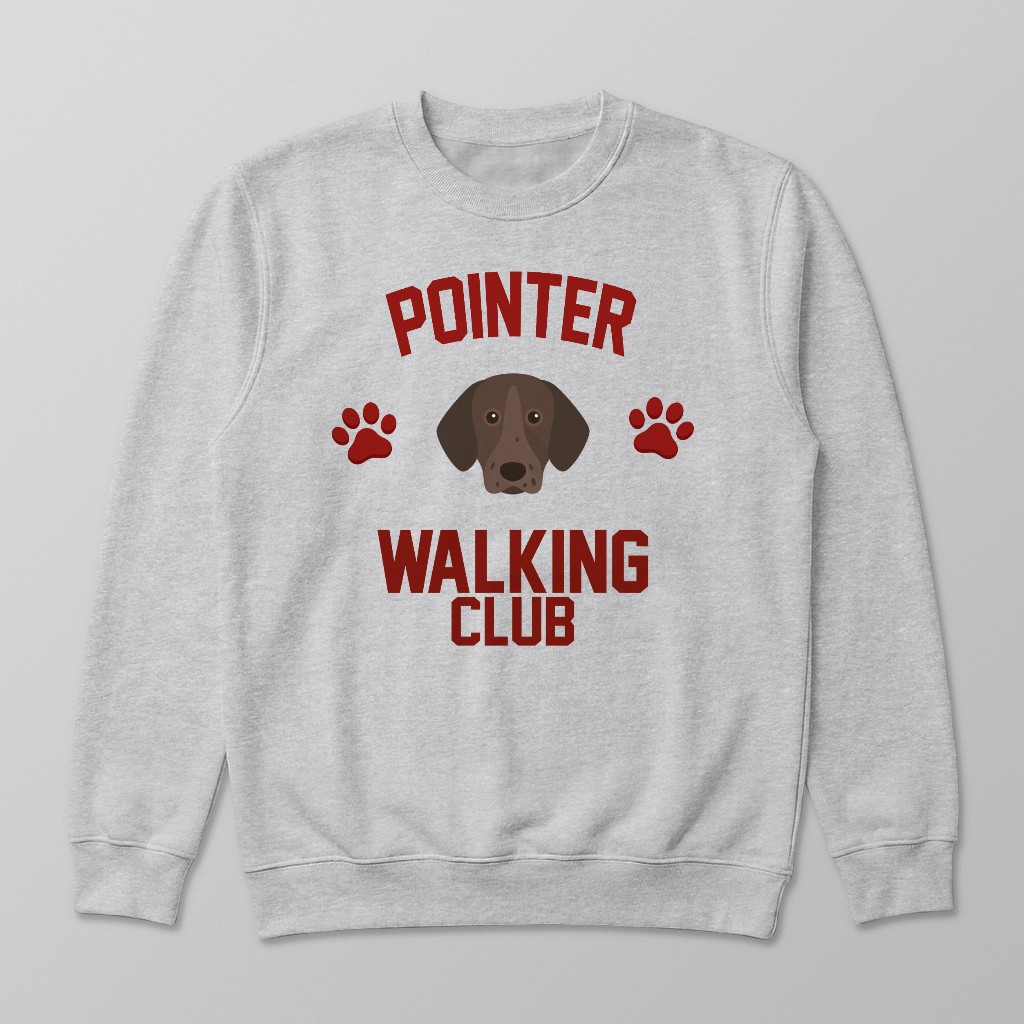 Walking Club: Personalized {breedFullName} Sweatshirt