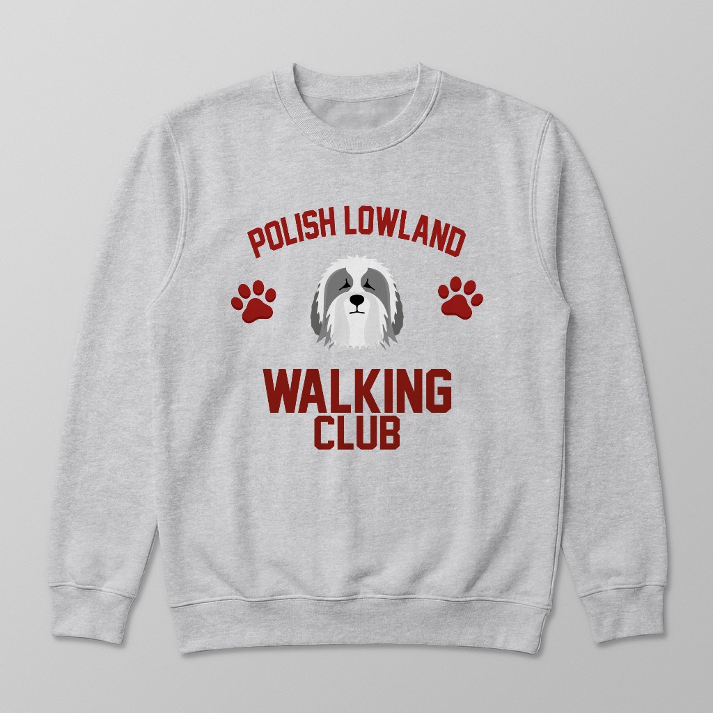 Walking Club: Personalised {breedFullName} Sweatshirt