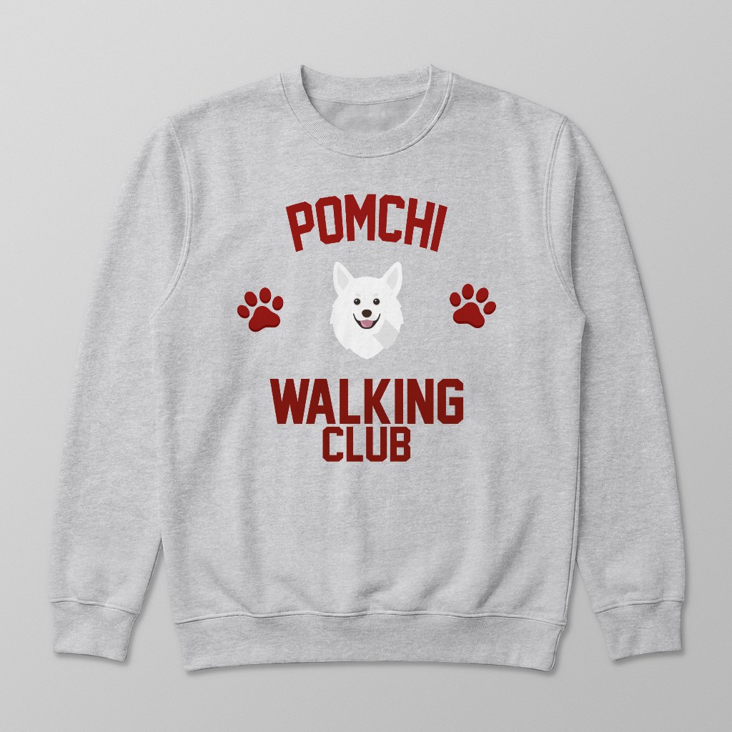 Walking Club: Personalized {breedFullName} Sweatshirt