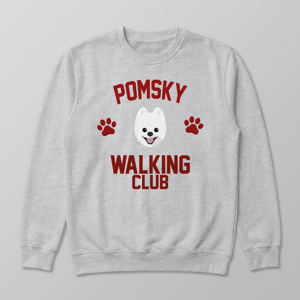 Walking Club: Personalized {breedFullName} Sweatshirt