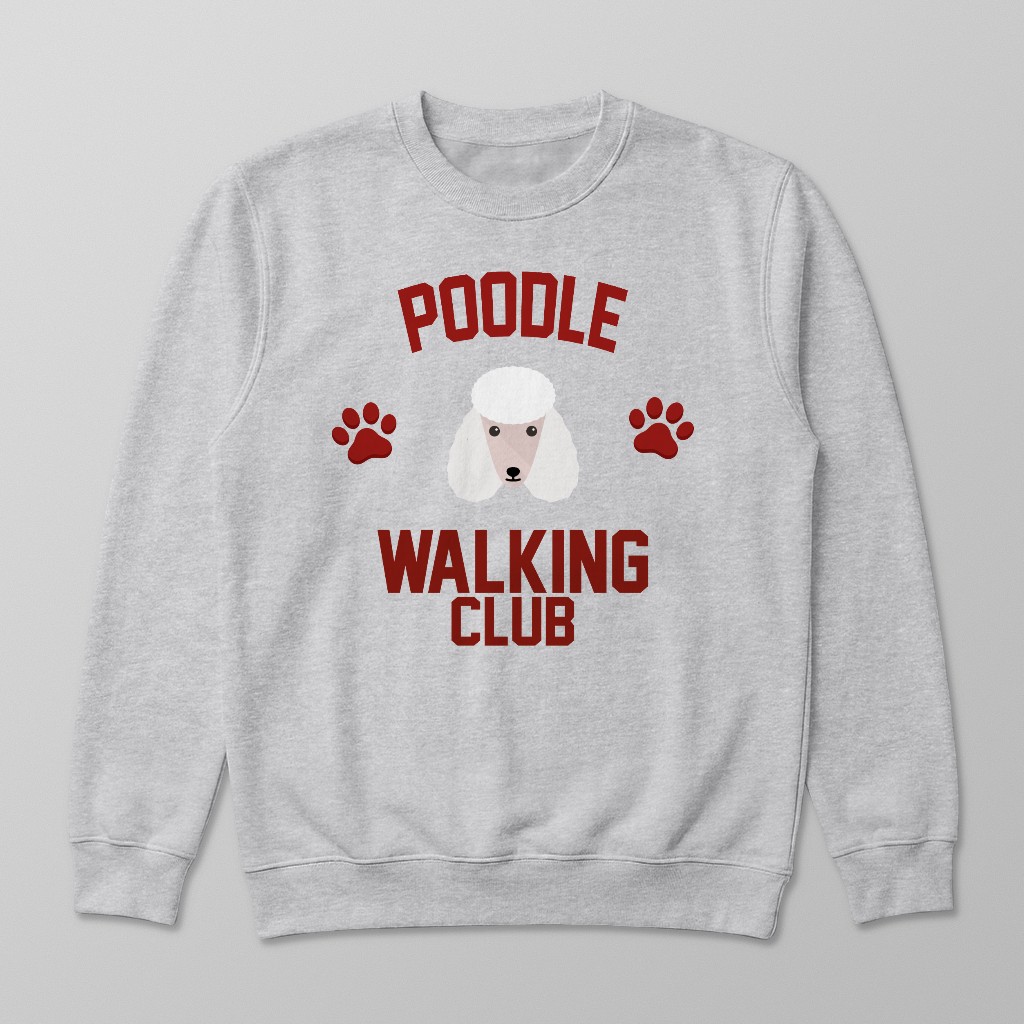 Walking Club: Personalized {breedFullName} Sweatshirt