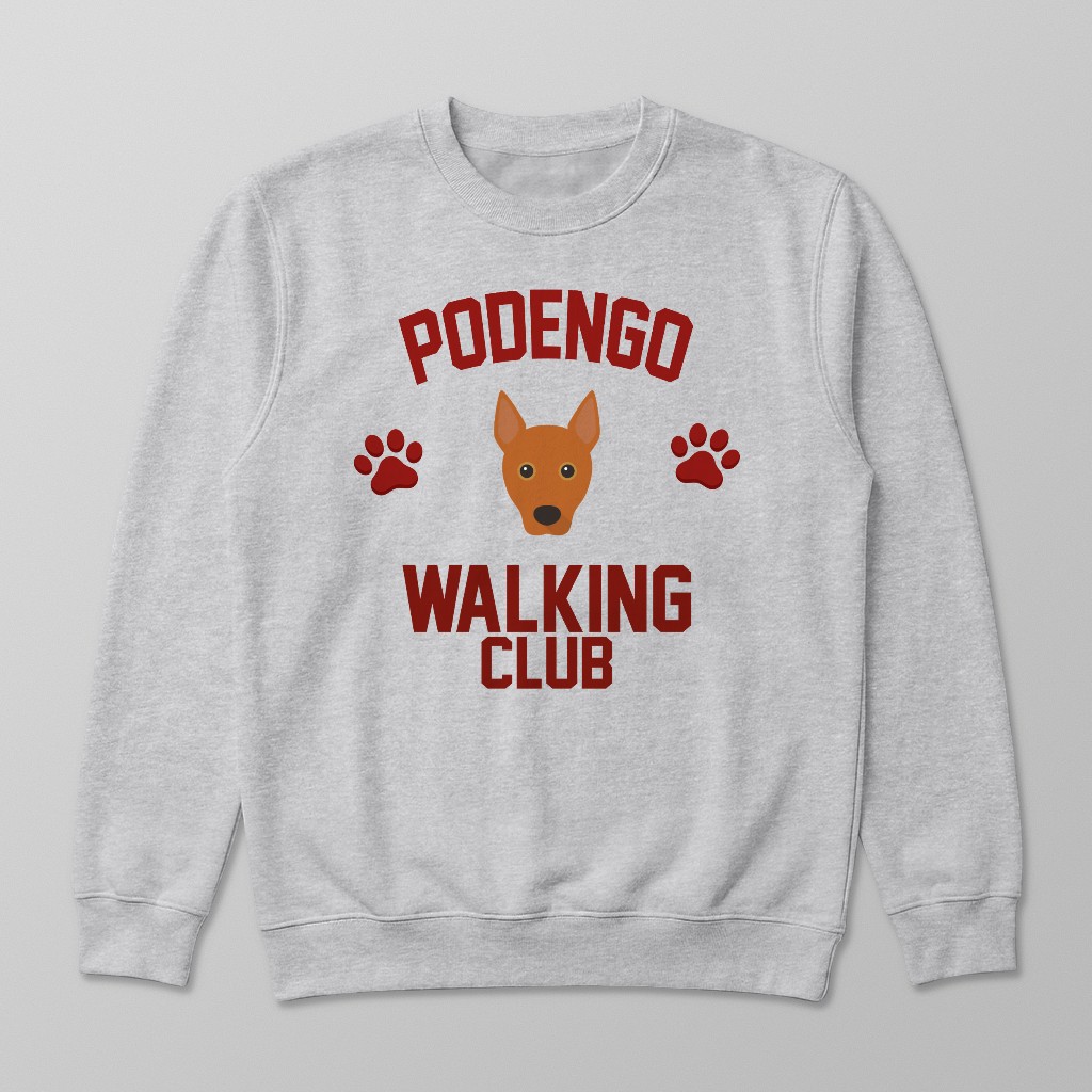 Walking Club: Personalized {breedFullName} Sweatshirt