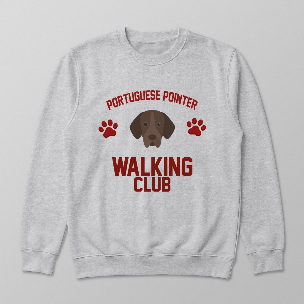 Walking Club: Personalized {breedFullName} Sweatshirt