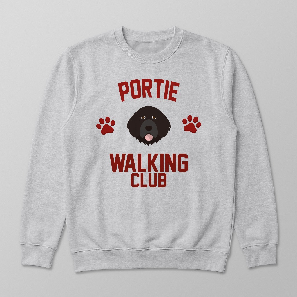 Walking Club: Personalized {breedFullName} Sweatshirt