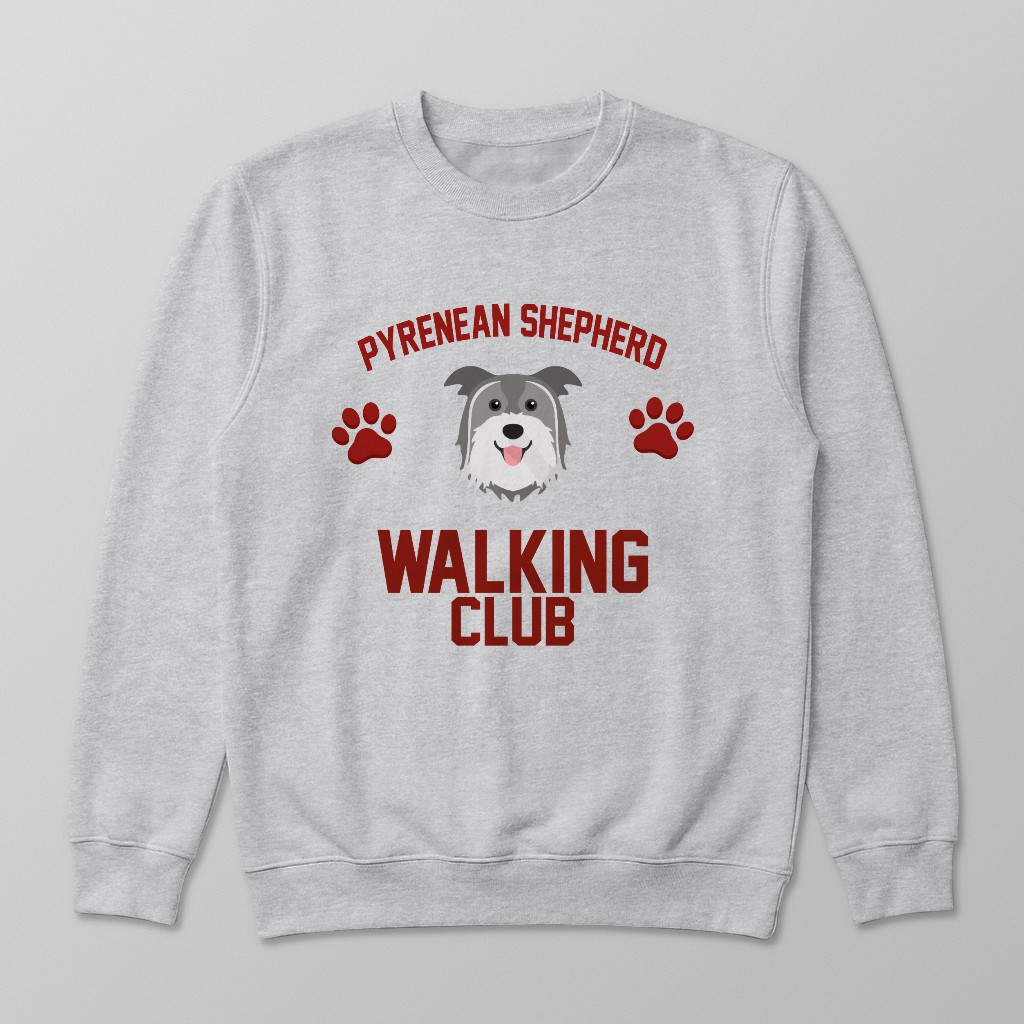 Walking Club: Personalized {breedFullName} Sweatshirt