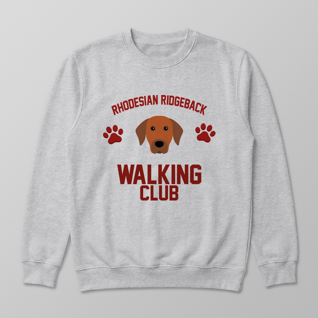 Walking Club: Personalized {breedFullName} Sweatshirt