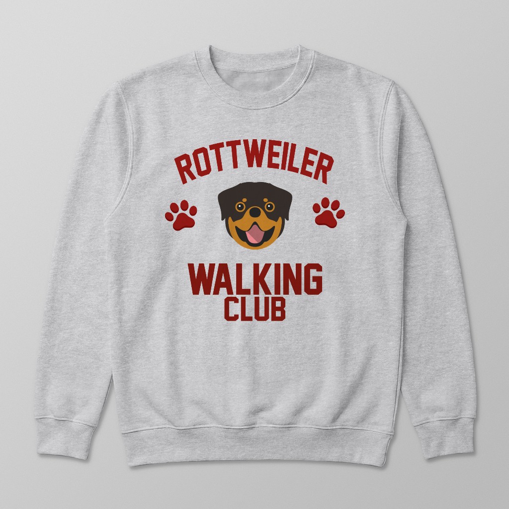 Walking Club: Personalized {breedFullName} Sweatshirt