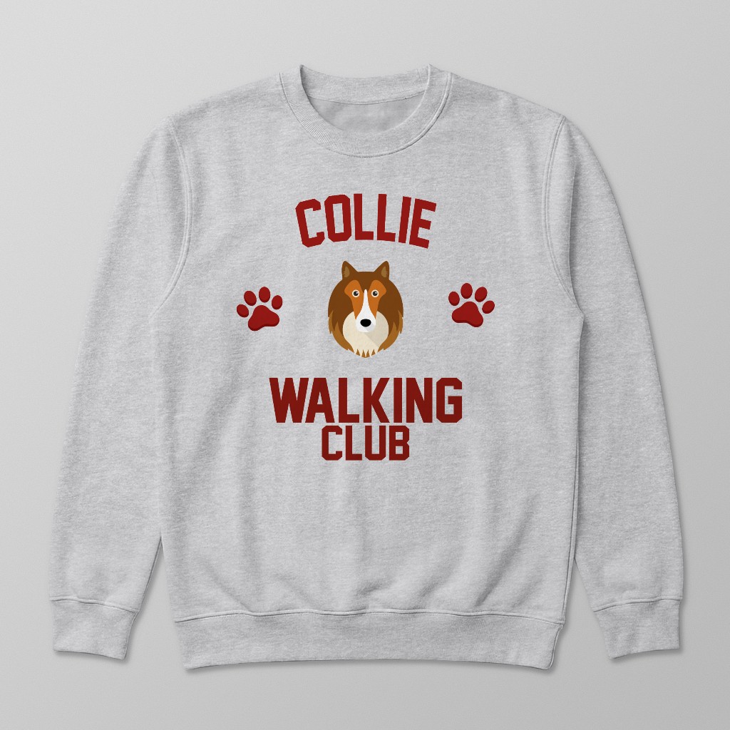 Walking Club: Personalized {breedFullName} Sweatshirt