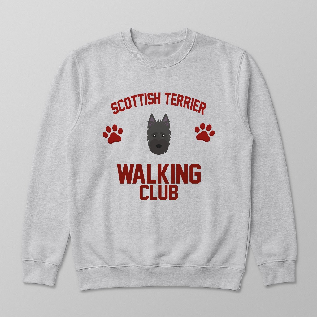 Walking Club: Personalized {breedFullName} Sweatshirt
