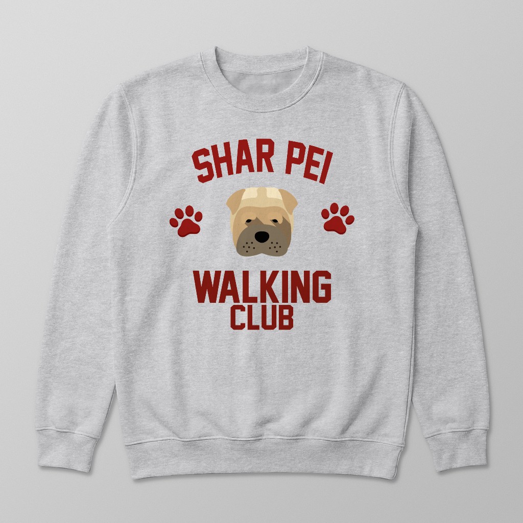 Walking Club: Personalized {breedFullName} Sweatshirt