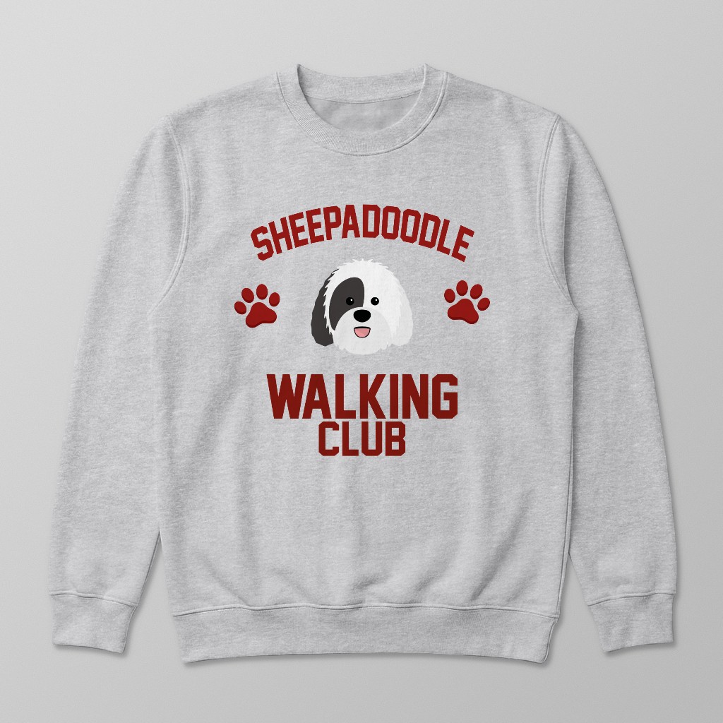 Walking Club: Personalized {breedFullName} Sweatshirt