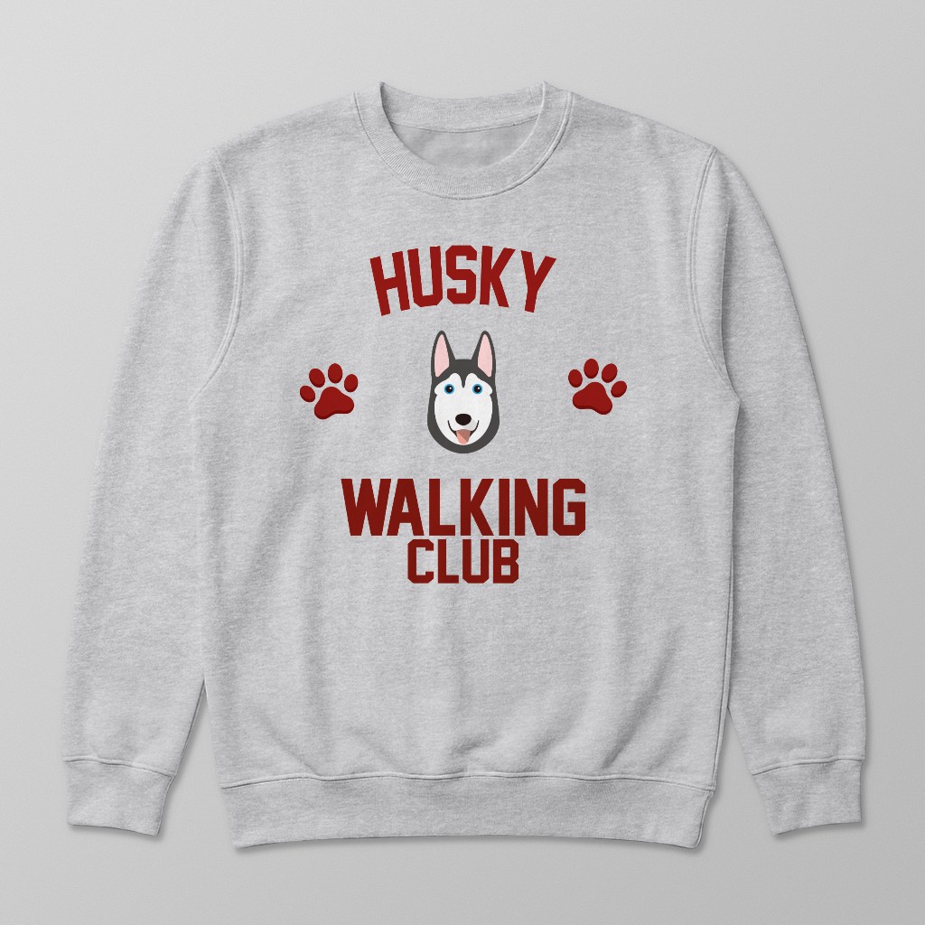 Walking Club: Personalized {breedFullName} Sweatshirt