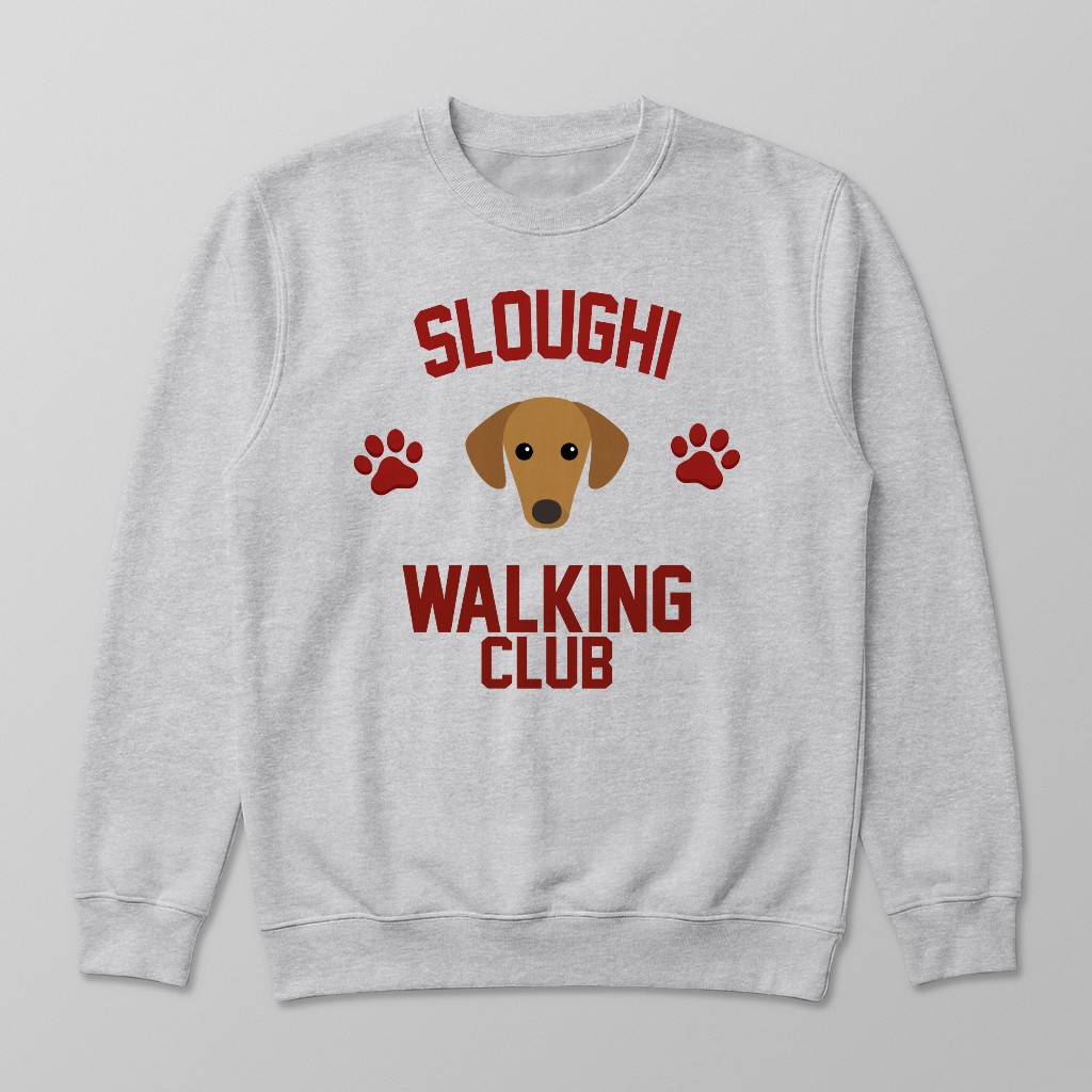 Walking Club: Personalized {breedFullName} Sweatshirt