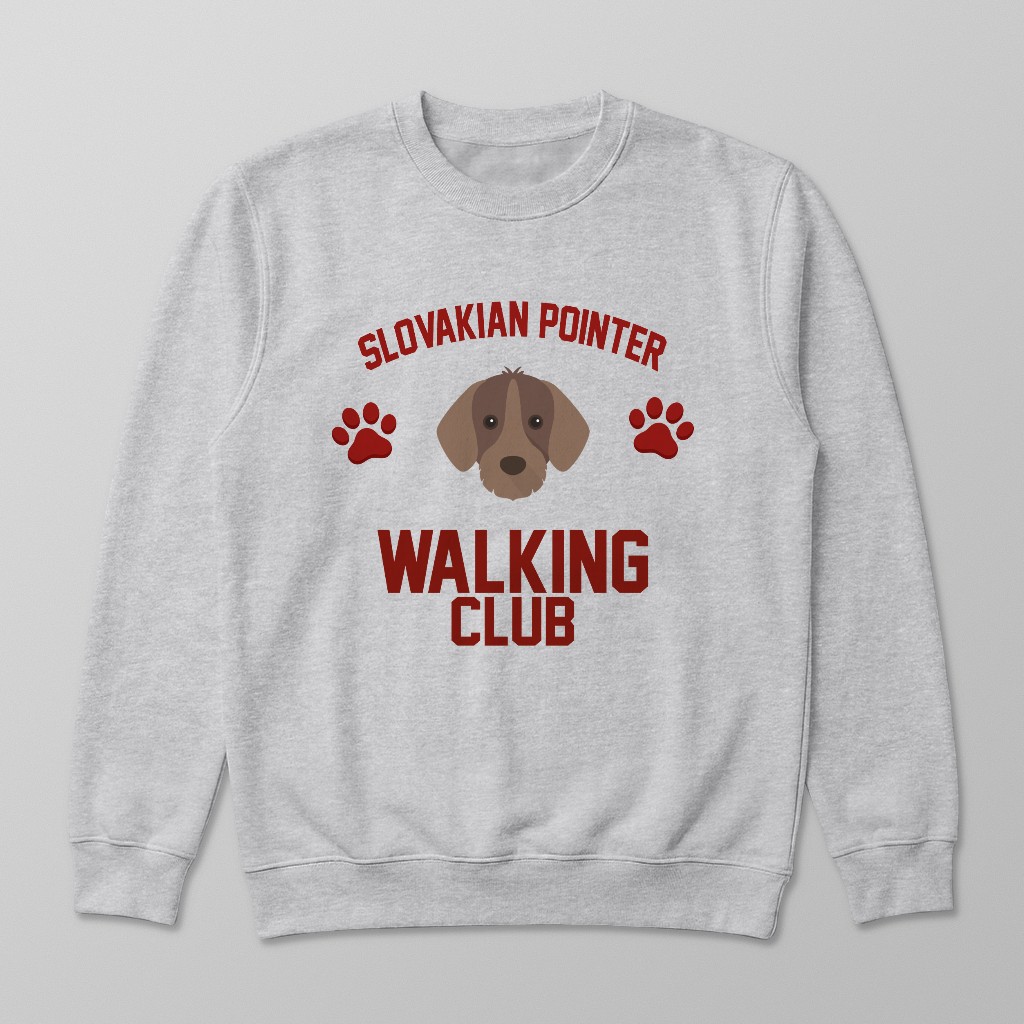 Walking Club: Personalized {breedFullName} Sweatshirt