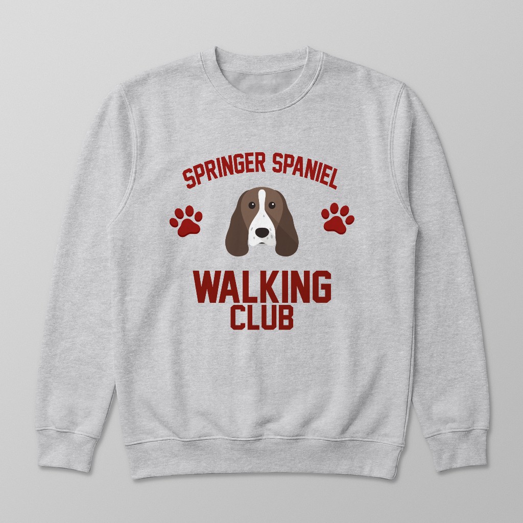 Walking Club: Personalized {breedFullName} Sweatshirt