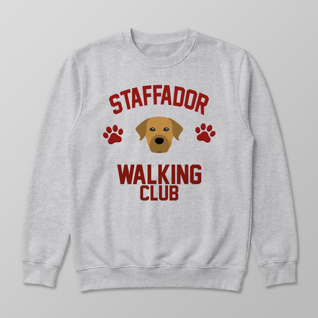 Walking Club: Personalized {breedFullName} Sweatshirt