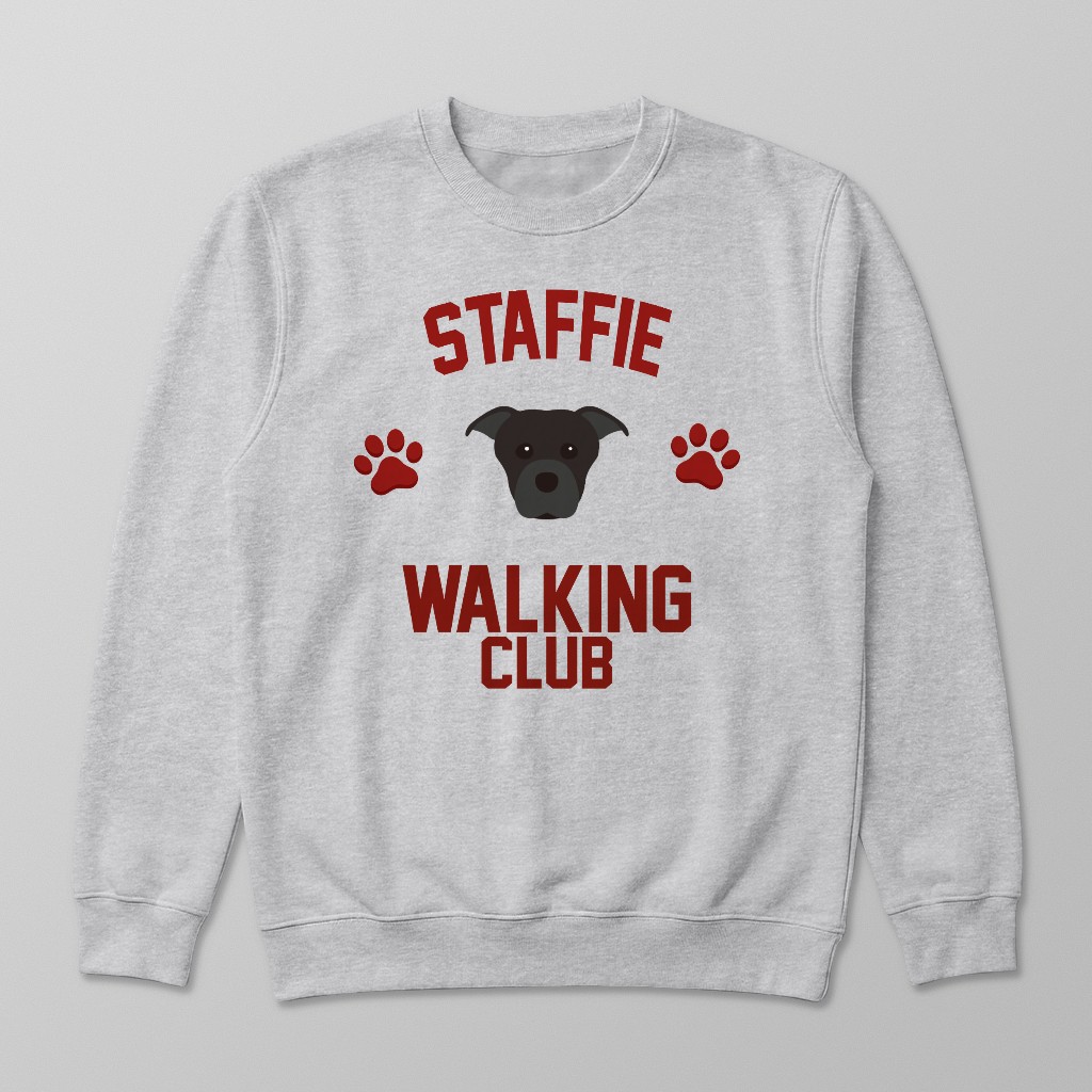 Walking Club: Personalized {breedFullName} Sweatshirt