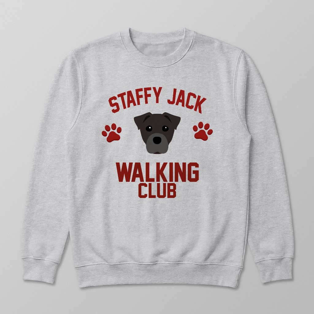 Walking Club: Personalized {breedFullName} Sweatshirt