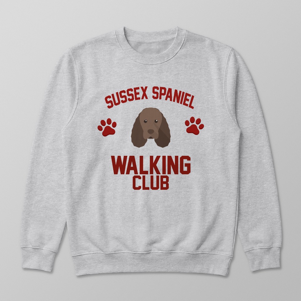 Walking Club: Personalized {breedFullName} Sweatshirt