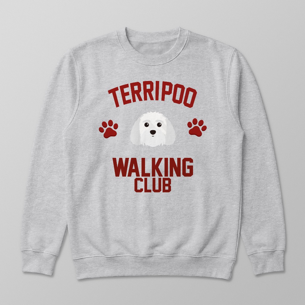 Walking Club: Personalized {breedFullName} Sweatshirt