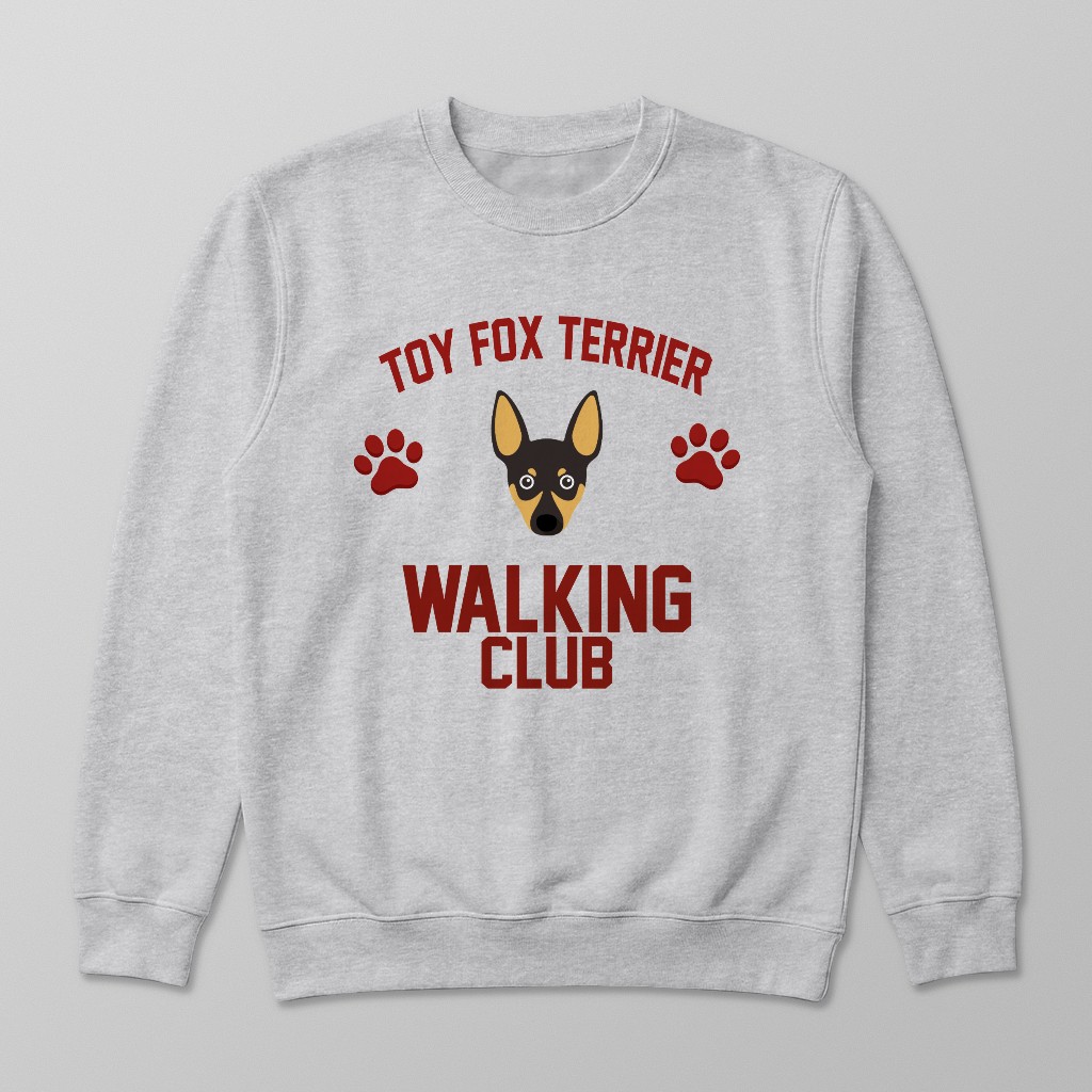 Walking Club: Personalized {breedFullName} Sweatshirt