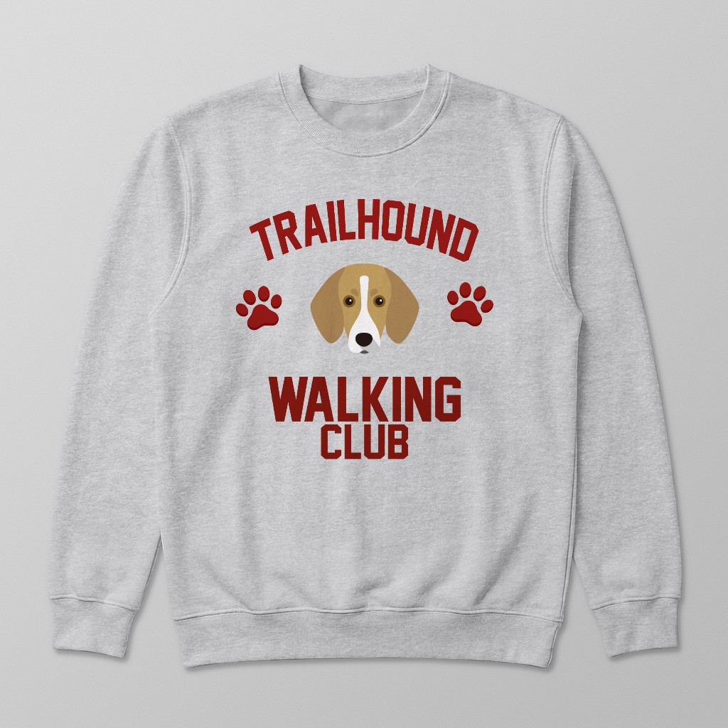 Walking Club: Personalized {breedFullName} Sweatshirt