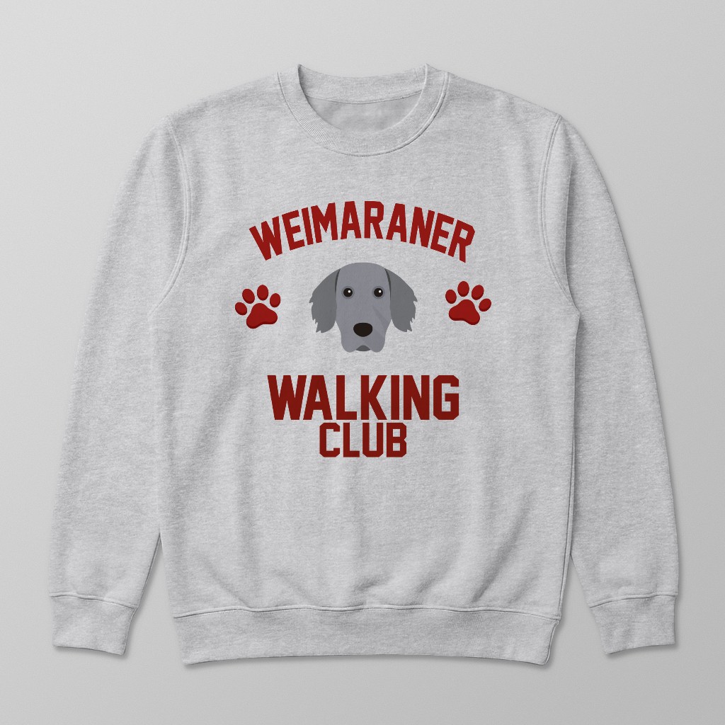 Walking Club: Personalized {breedFullName} Sweatshirt
