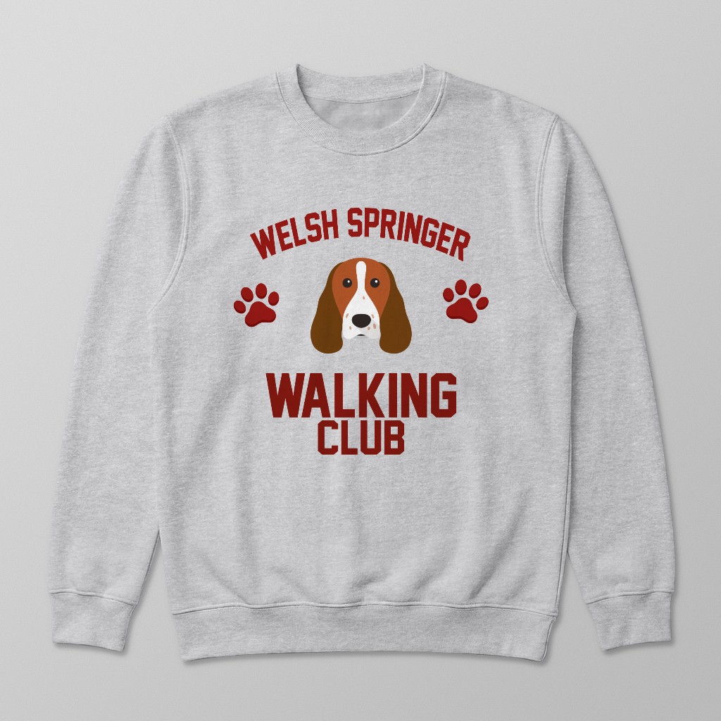 Walking Club: Personalized {breedFullName} Sweatshirt