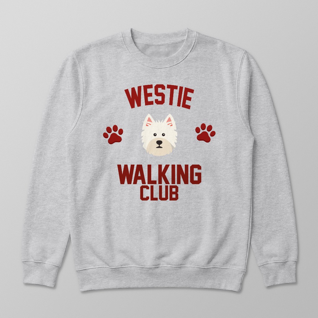 Walking Club: Personalized {breedFullName} Sweatshirt