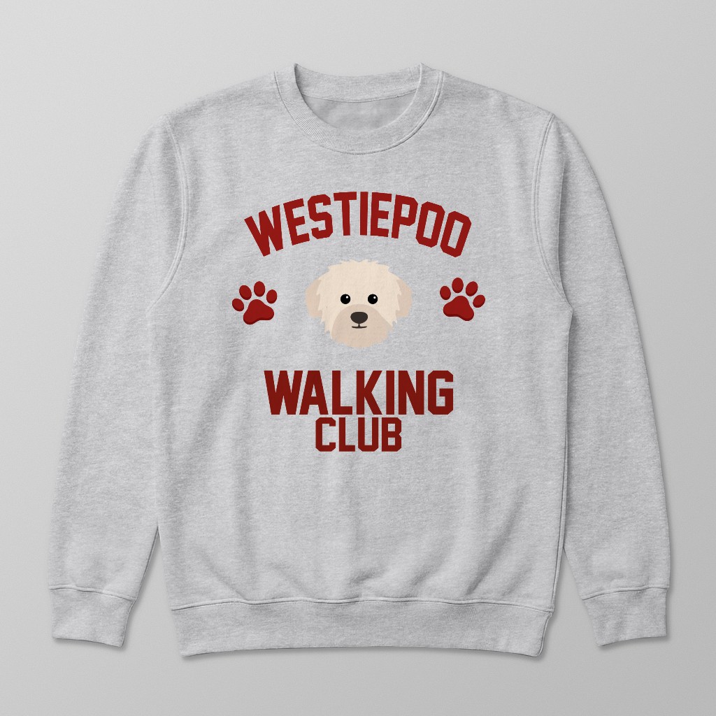 Walking Club: Personalized {breedFullName} Sweatshirt