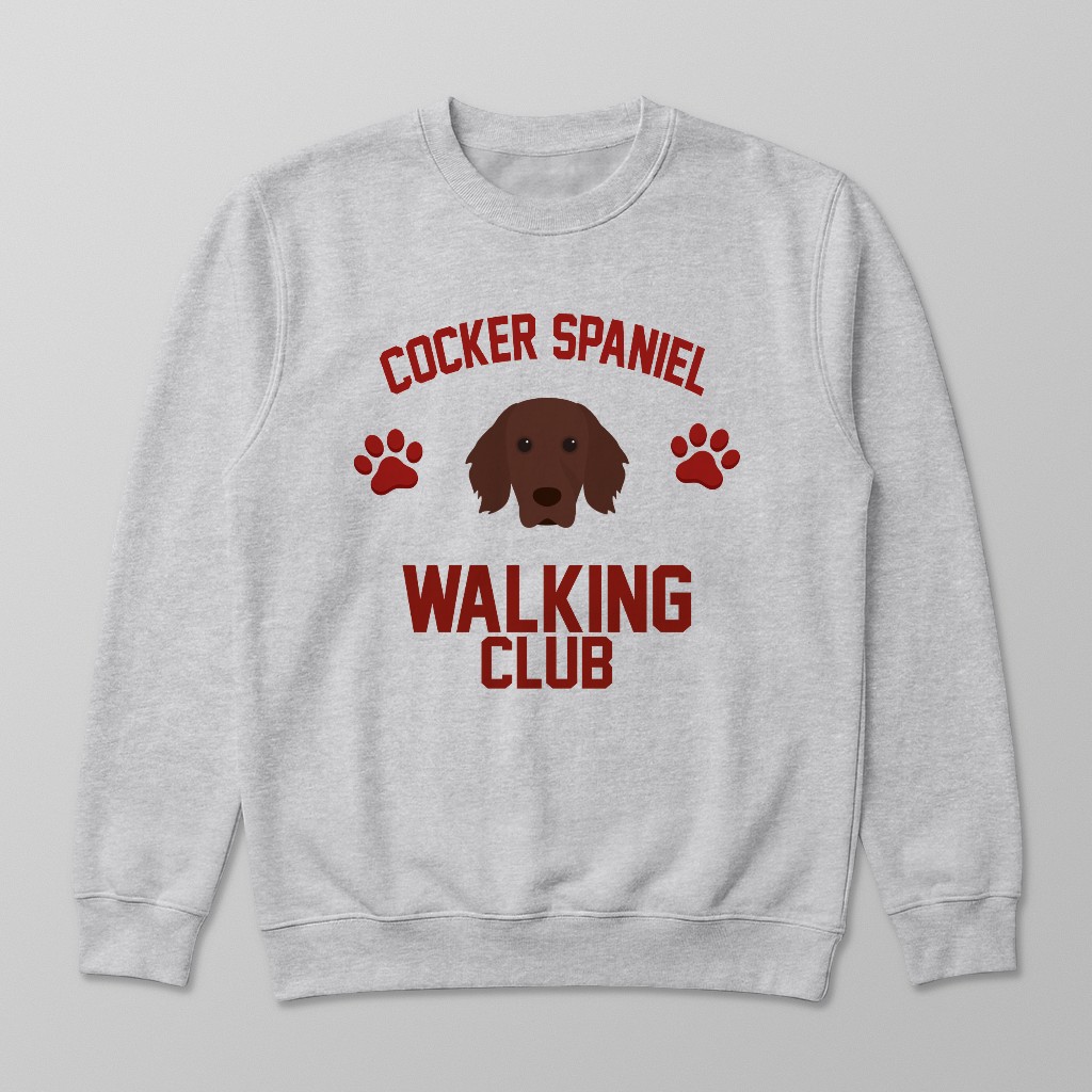 Walking Club: Personalized {breedFullName} Sweatshirt