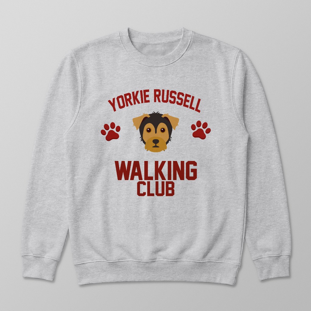 Walking Club: Personalized {breedFullName} Sweatshirt