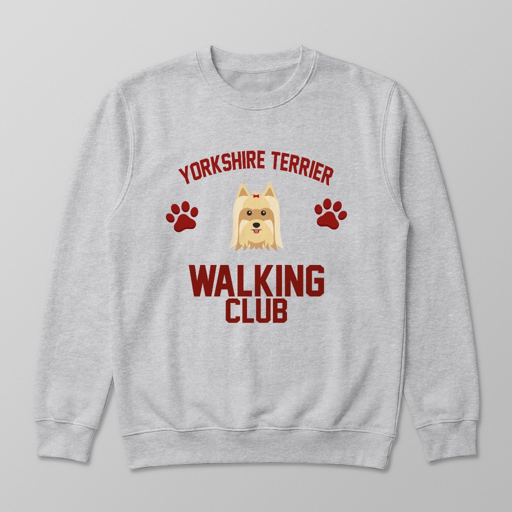 Walking Club: Personalized {breedFullName} Sweatshirt