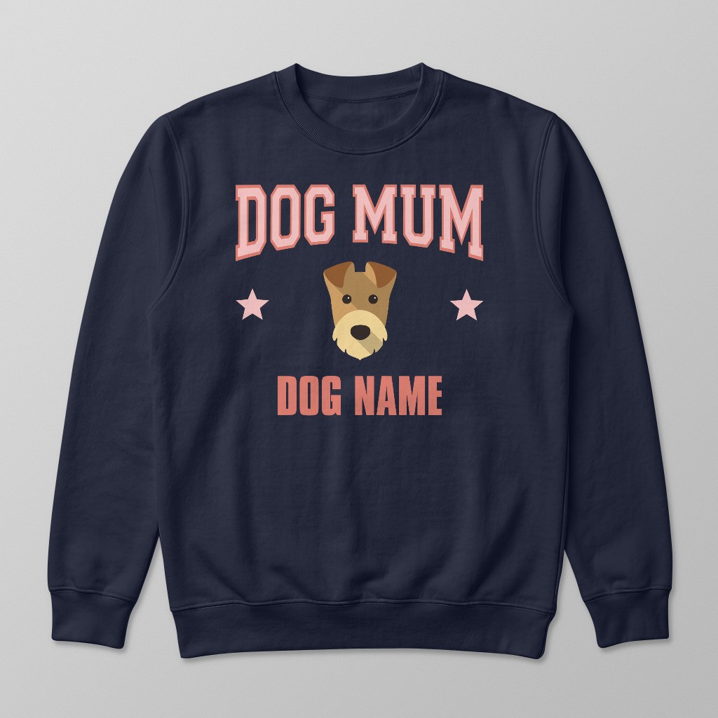 Dog Mum: Personalised {breedFullName} Sweatshirt