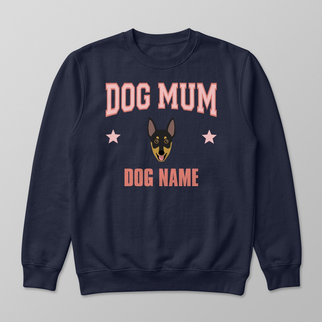 Dog Mum: Personalised {breedFullName} Sweatshirt