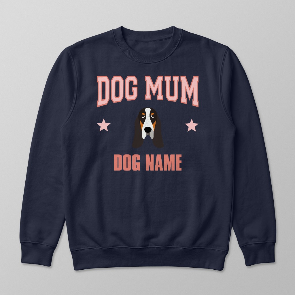 Dog Mum: Personalised {breedFullName} Sweatshirt
